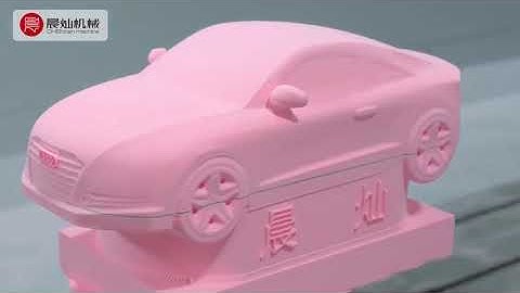 5 Axis CNC Router Processing Epoxy Tooling Board Car Model