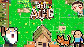 ¡UN ROGUELITE EN EL CUAL DEBES CONSTRUIR UN POBLADO Y SALVARLO DEL APOCALIPSIS! - dotAGE