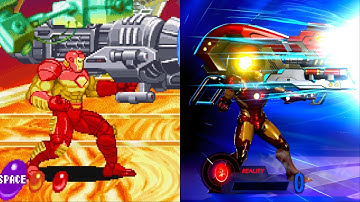 EVOLUTION OF "PROTON CANNON" IN MARVEL VS CAPCOM GAMES