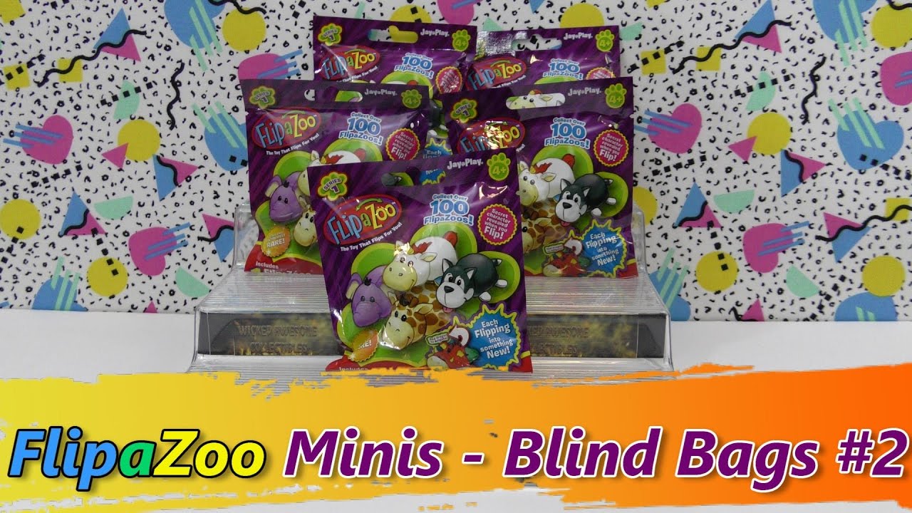 Flipazoo Minis: Set Di Mini Animali Giocattolo Da Collezione (Scegli Il Tuo Set!) - 2 Pezzi