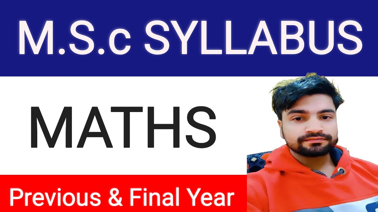 M Sc MATHS Syllabus 2023 ALL PAPER Msc Math Syllabus 1st Semester m-sc-maths-syllabus-2023-all-paper-msc-math-syllabus-1st-semester