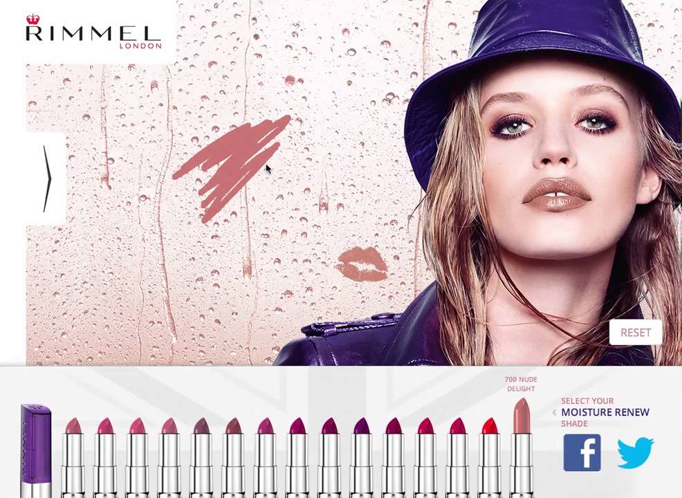 Rimmel - Moisture Renew Lipstick Video