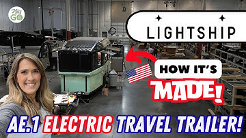Hoe het gemaakt wordt: Lightship AE.1 elektrische caravan (rondleiding door de fabriek)