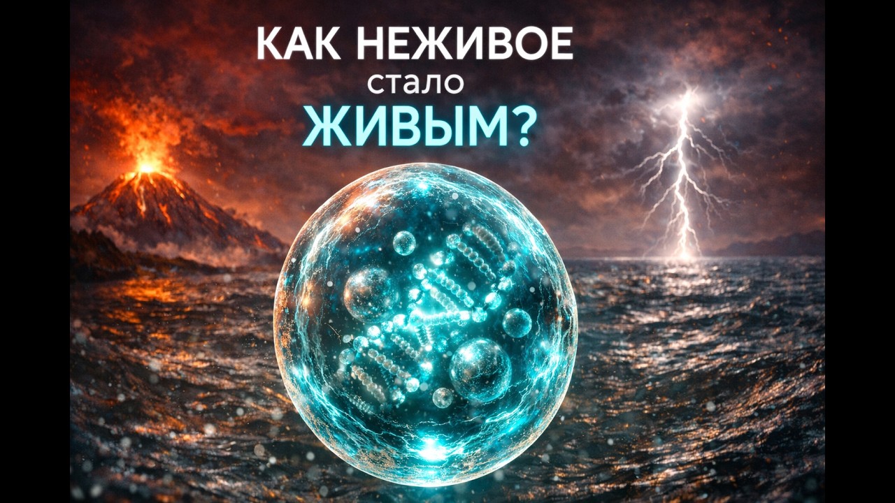 Как НЕЖИВОЕ стало ЖИВЫМ? Величайшая тайна Вселенной
