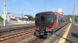 [迫力のエンジン音!] 高徳線 志度駅を発車する特急うずしお＆普通列車4本