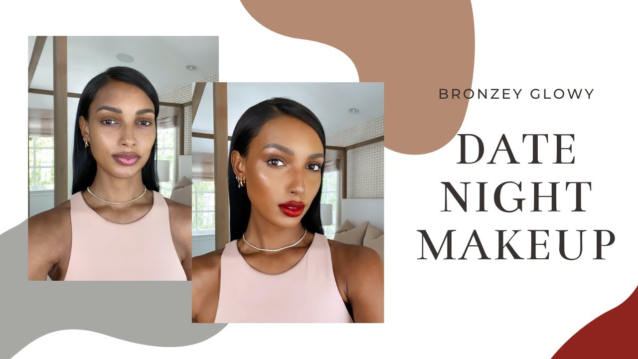 Terminal Økonomi Napier Date Night Makeup | Bronzey Glowy Skin | Jasmine Tookes - YouTube