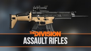The Division Weapons - Assault Rifle Comparison (Statistics and Set-Up)