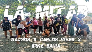 LA MITAD, Nacho, Carlos Vives, Mike Bahia / Zumba Revivals Dance Group Zin Ning/Raymond/Baby boy Resimi