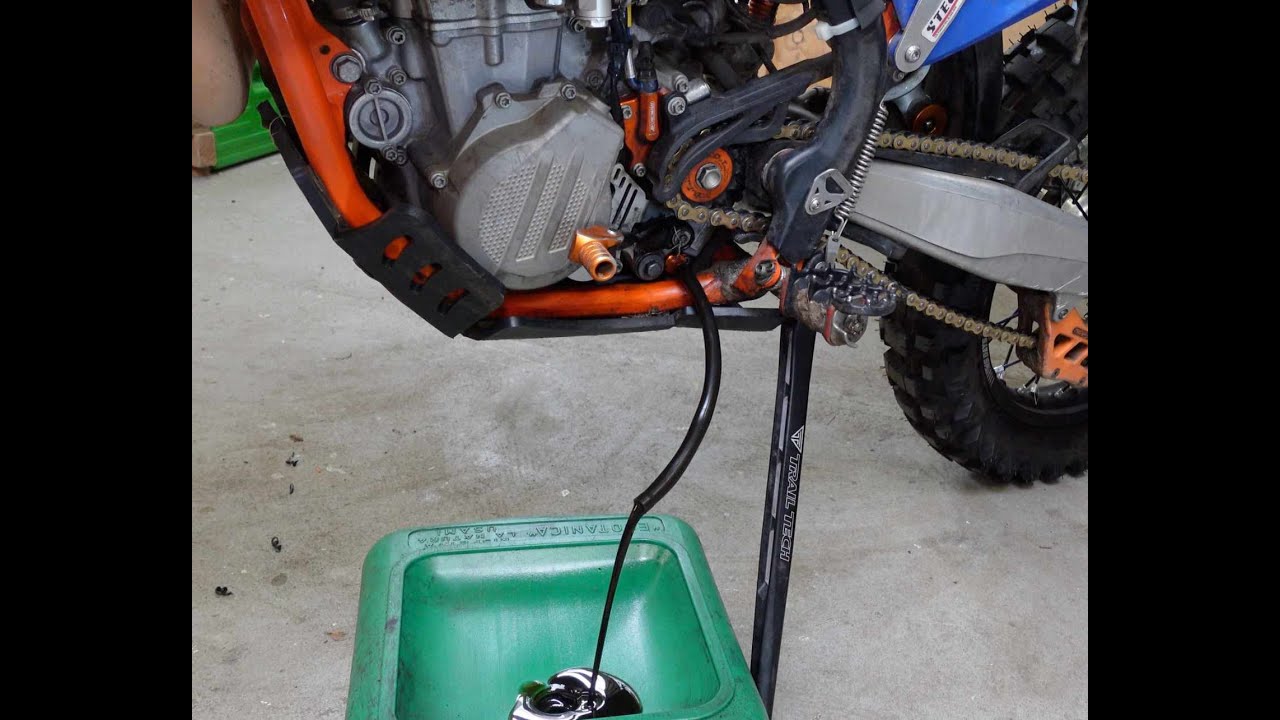 Oil Drain Tool KTM, Husky & GasGas YouTube