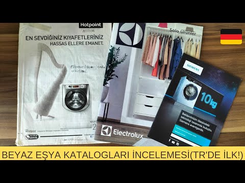 Katalog Koleksiyonum|Beyaz Eşya Katalogları İncelemesi!|Hotpoint,Siemens,Electrolux|(TR'de İlk!)