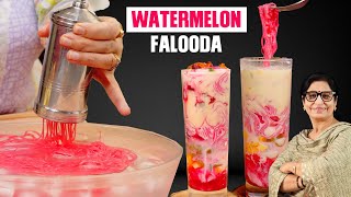 Falooda with Homemade Sev | Sevai Falooda | Watermalon Falooda | Tasty रॉयल फालूदा By Masala kitchen