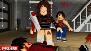 MY MOM KILLED MY DAD!!| ROBLOX BROOKHAVEN (CoxoSparkle)