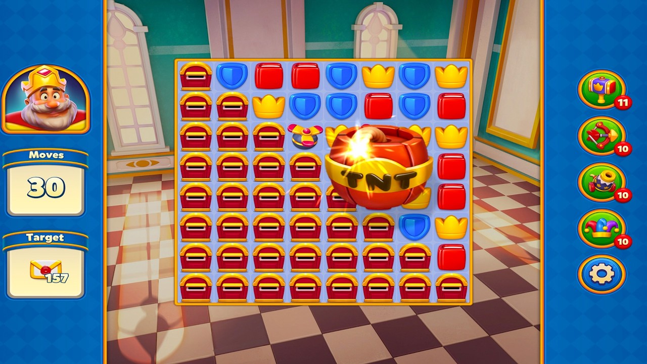 Royal Match (Android - iOS) Gameplay Level 25 - 50