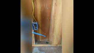clean up and epoxy holdown ( HDU-2)  simson strong tie  with rod 5/8 long 32inch