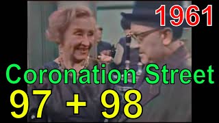 Coronation Street - Episode 97 and 98 (1961) [colourised]