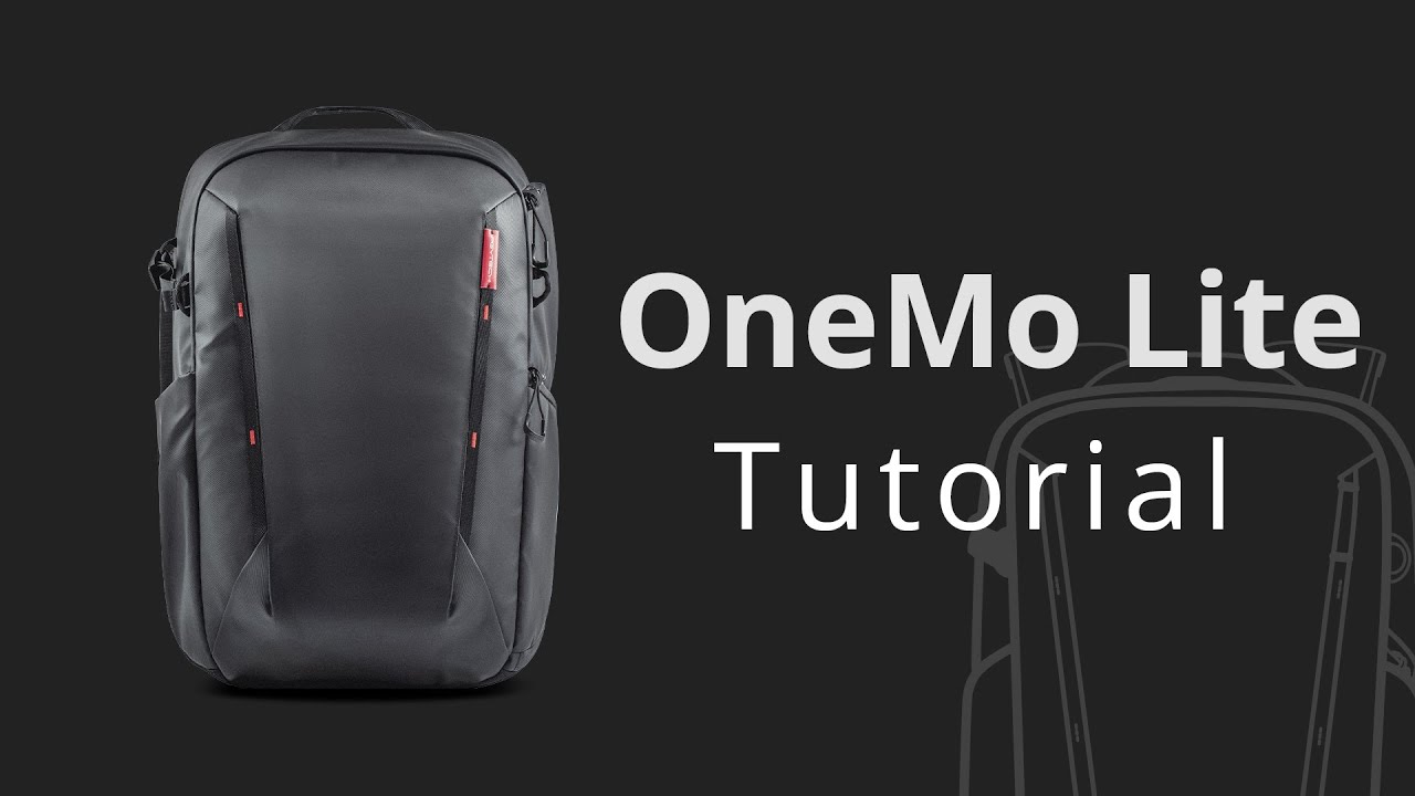 How to organize PGYTECH OneMo Lite Backpack