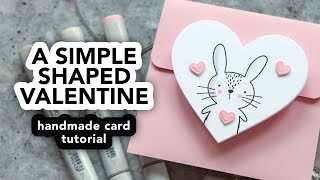 Make this simple heart-shaped Valentine!