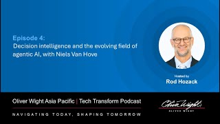 Decision intelligence and the evolving field of agentic AI, with Niels Van Hove
