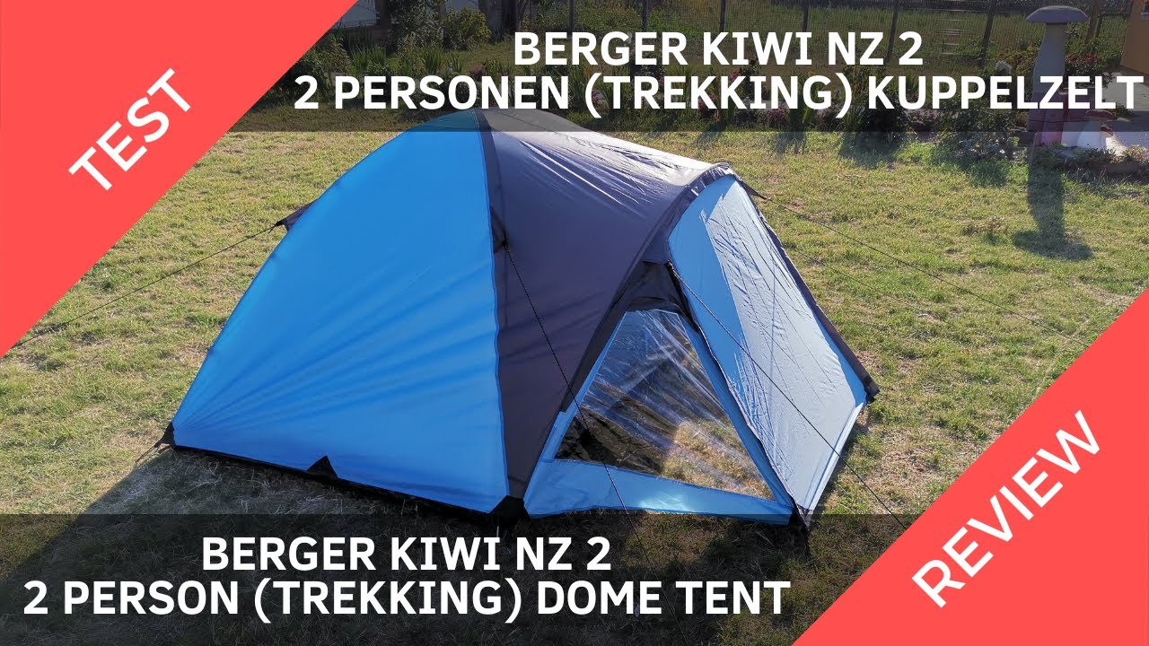 Tente igloo Berger Kiwi NZ 4 - Accessoires de camping Berger Camping