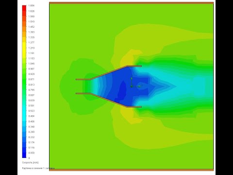 Парадокс сужающейся трубы SolidWorks