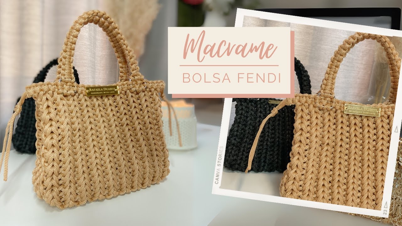 Bolsas de macrame passo a passo hotsell
