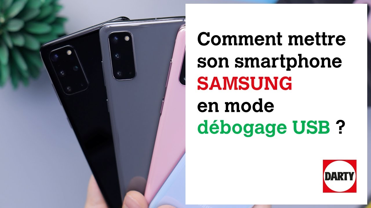 Comment mettre votre Samsung en mode débogage USB ? - YouTube