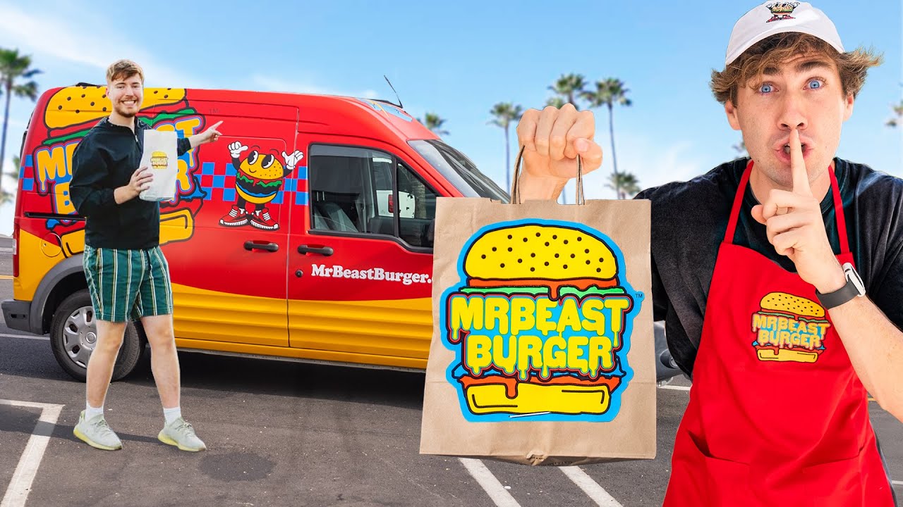 I STOLE MrBeast Burger From MrBeast!