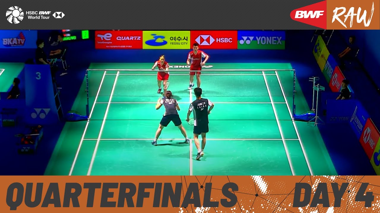 bwf korea open live