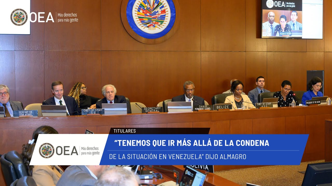 OEA News: Consejo Permanente de la OEA aborda la situación en Venezuela ...