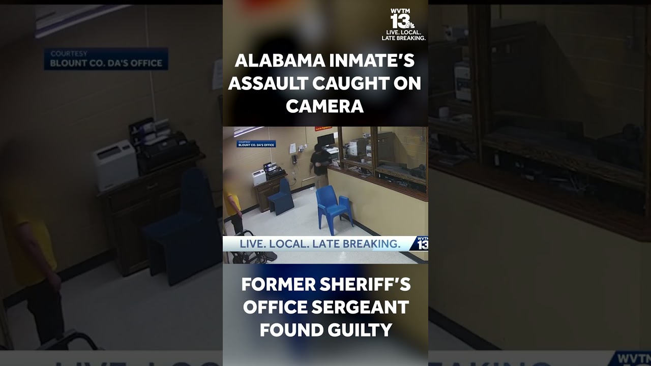 Intense video shows former Blount County deputy assaulting inmate