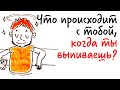 Что происходит с ТВОИМ ТЕЛОМ, когда ты ВЫПИВАЕШЬ? — Научпок