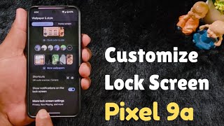 Cara Menyesuaikan Layar Kunci di Pixel 9a screenshot 4