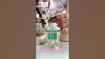 🔥Nitrite ion test🔥 with Practical Guru Monu Sharma