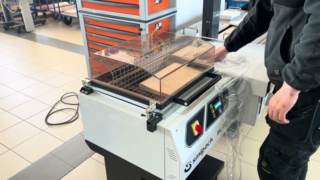 Smipack SL45 Shrink Wrap Machine - YouTube