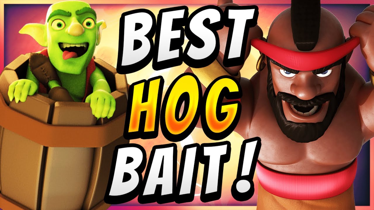 NERF-PROOF! BEST HOG BAIT DECK NEVER DIES! — Clash Royale 