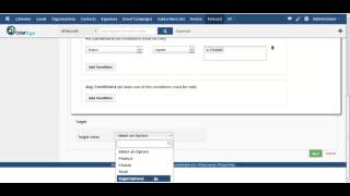 Sales target module in vTiger