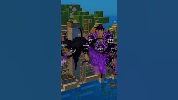 Wither Storm vs All Minecraft Mutant Mobs and Entities 🎃#minecraft #minecraftshorts #witherstorm