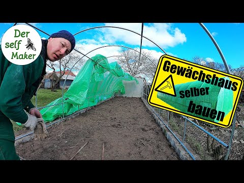 Video: So Bauen Sie Ein Gewächshaus Richtig