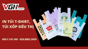 Xưởng in túi xốp 2 quai, túi xốp siêu thị giá xưởng, in túi xuất khẩu | In túi nilon | VGH Group