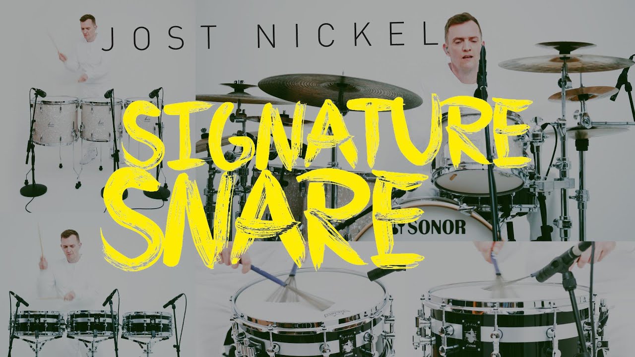SONOR introduces: The Jost Nickel Signature Snare - YouTube
