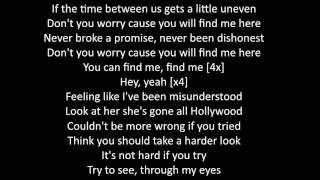 Miniatura de vídeo de "Jess Glynne - You Can Find Me Lyrics"