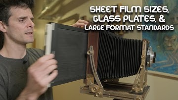 Funky Film Sizes, Standards, and a Very Special Glass Plate - Large Format Friday