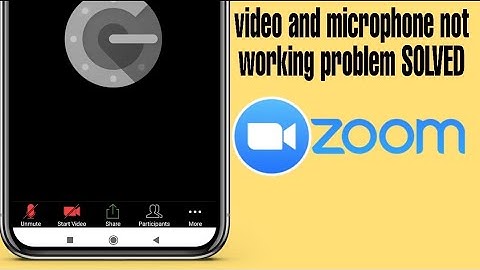 Video and microphone not working in zoom app problem sloved 2020