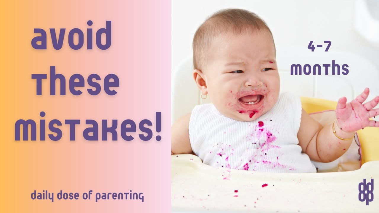 10 Most Common Mistakes Parents Of Babies Make (4-7 months) - YouTube