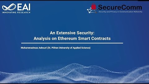 An Extensive Security Analysis on Ethereum Smart Contracts