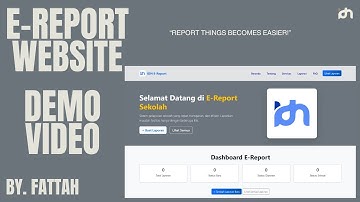 E-Report Demo Video (by Fattah)