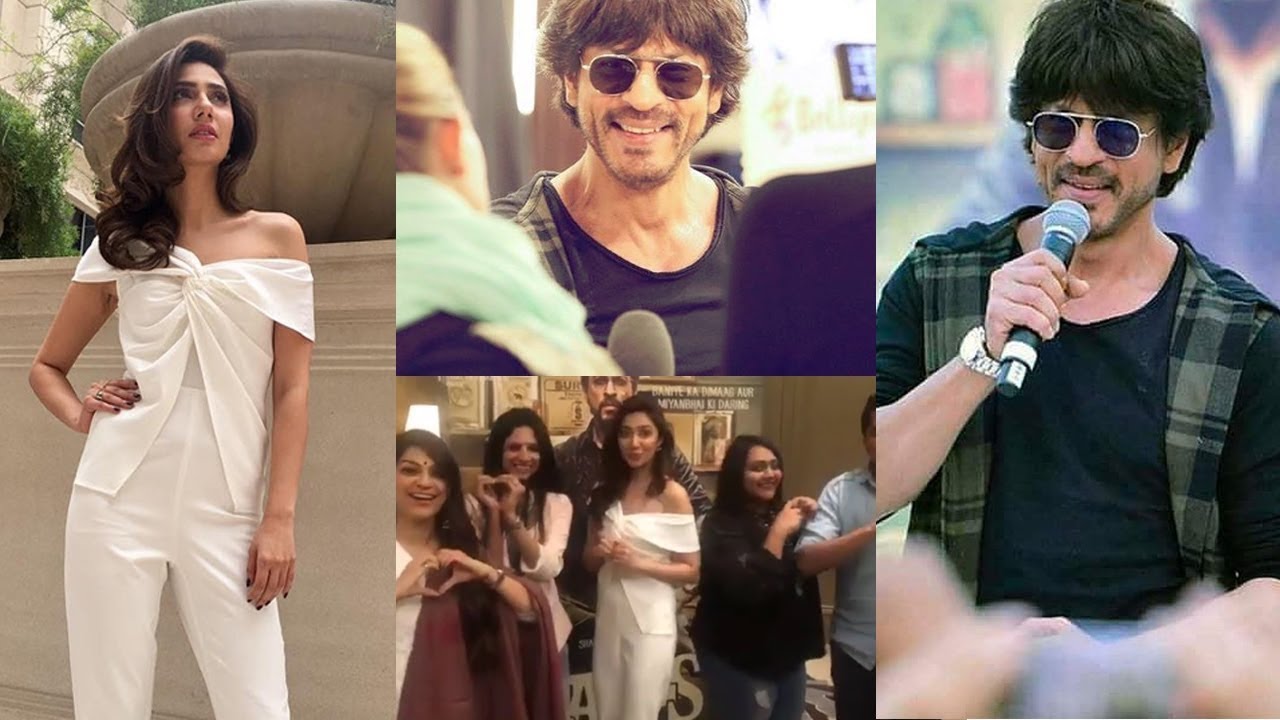 Mahira Khan and Shahrukh Khan promoting Raees in Dubai-Adeez TV HD-