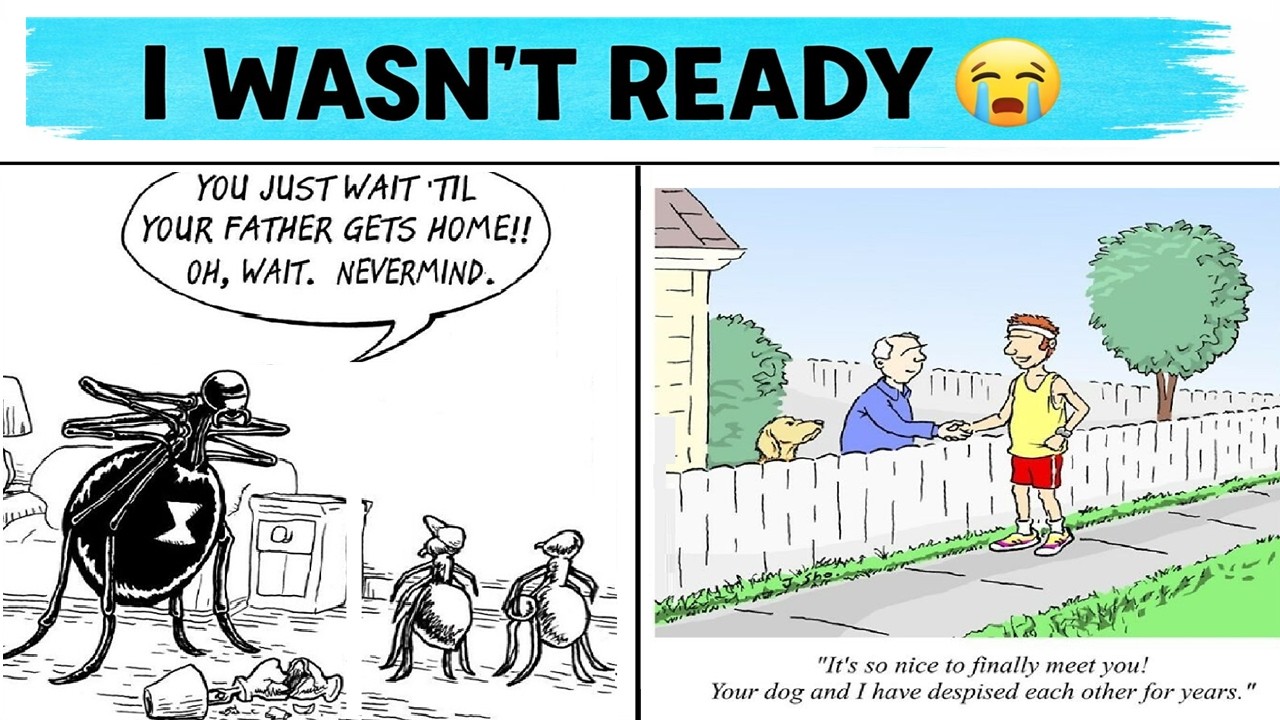 Hilarious Single-Panel Comics to Brighten Your Day 😂 | Funniest Daily Uplift!