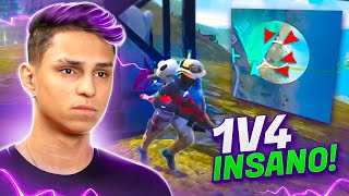FUI PERSEGUIDO POR UM SQUAD NO GÁS!! FREE FIRE