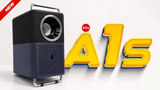 This TCL Projector is Super PREMIUM! 🤩 TCL A1s Unboxing & Review • Google TV • 600 ISO